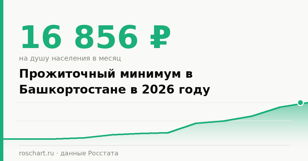 Прожиточный минимум в Башкортостане в 2026 году: на человека, ребёнка и пенсионера